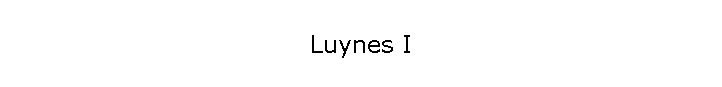 Luynes I