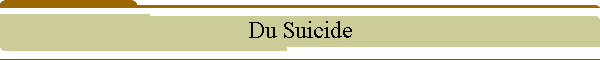 Du Suicide