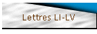 Lettres LI-LV